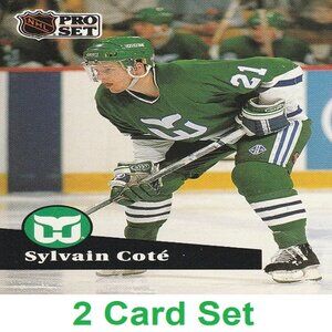 Sylvain Cote Hockey Card Collection